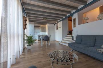 Gîte pour 5 personnes, avec vue et balcon à Bogarra