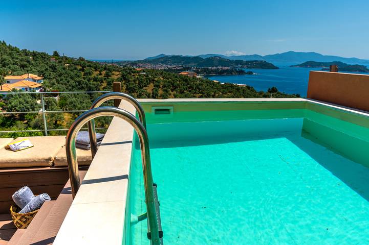 Villa pour 7 personnes, avec balcon/terrasse ainsi que vue sur l’océan et vue - 1