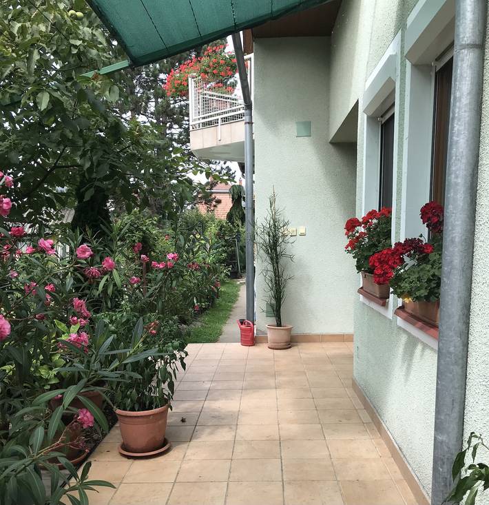 Ferienwohnung für 4 Personen, mit Balkon und Garten in Keszthely - 2