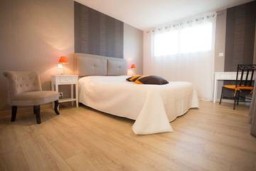 Chambre d’hôte pour 3 personnes, avec jardin à Bruc-sur-Aff