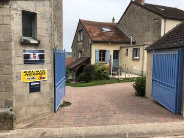 Gîte pour 7 personnes, avec terrasse et jardin à Œuilly