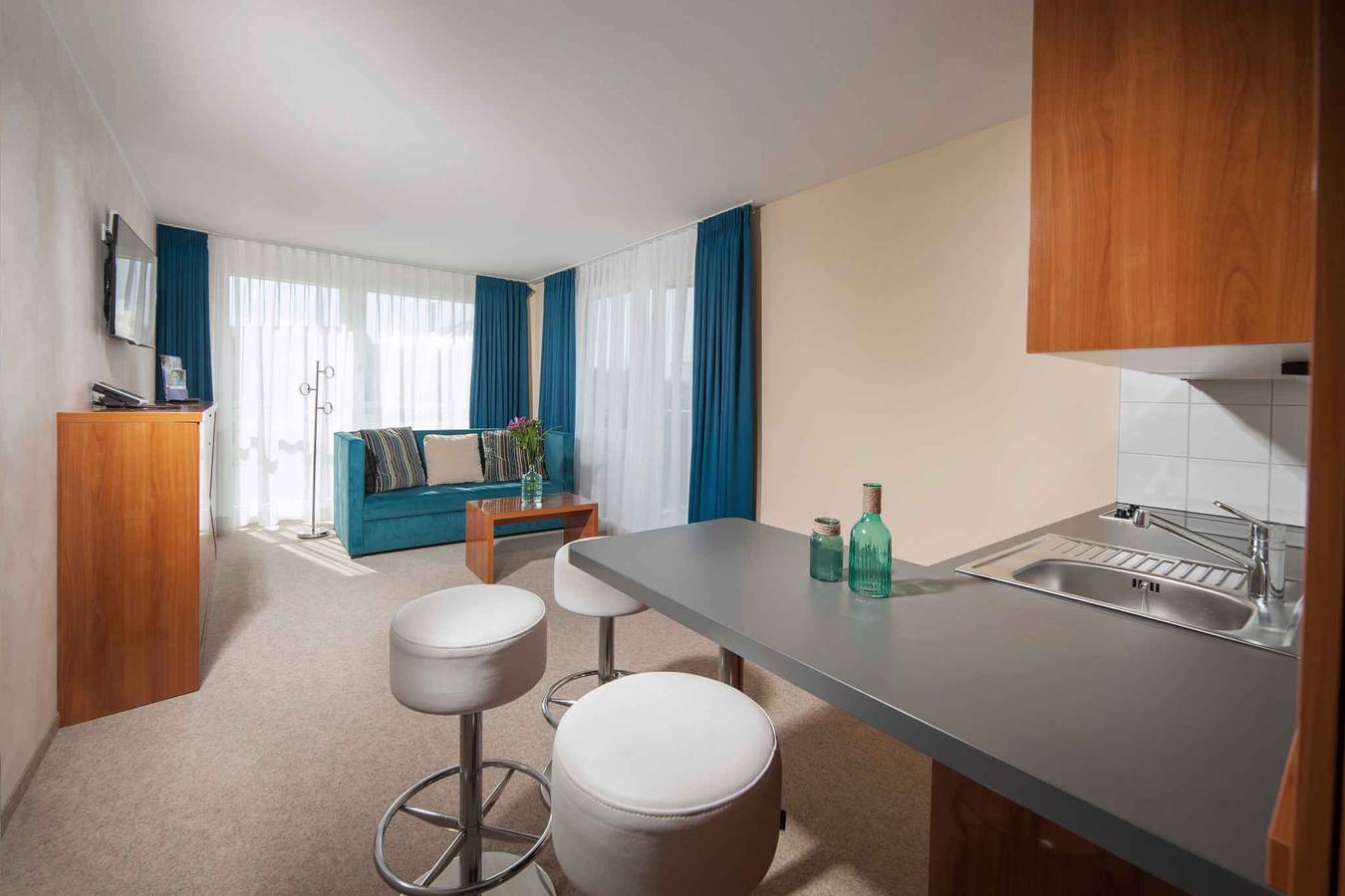 Ganzes Studio, Studio mit Balkon  in Erding, Oberbayern