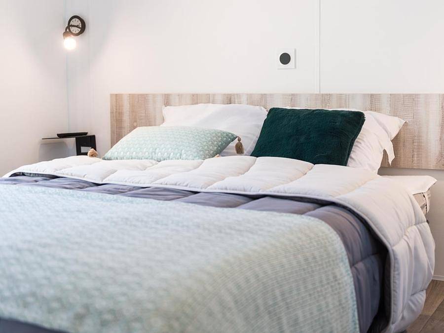 Camping Sea Green Les Grenettes  - Mobilhome 6 personnes - Cottage Prestige 3 chambres 2 salles de bain in Sainte-Marie-de-Ré, Île de Ré