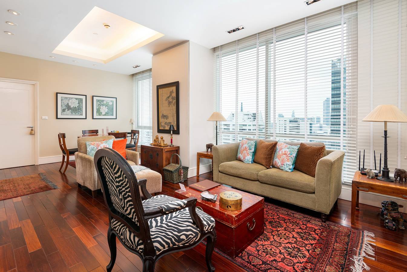 Apartamento entero, Skyvilla con servicio de 1 cama y vistas in Bangkok, Tailandia