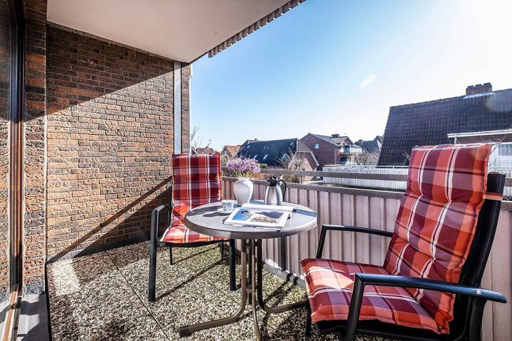 Ferienwohnung für 4 Personen, mit Balkon am Hafen Büsum