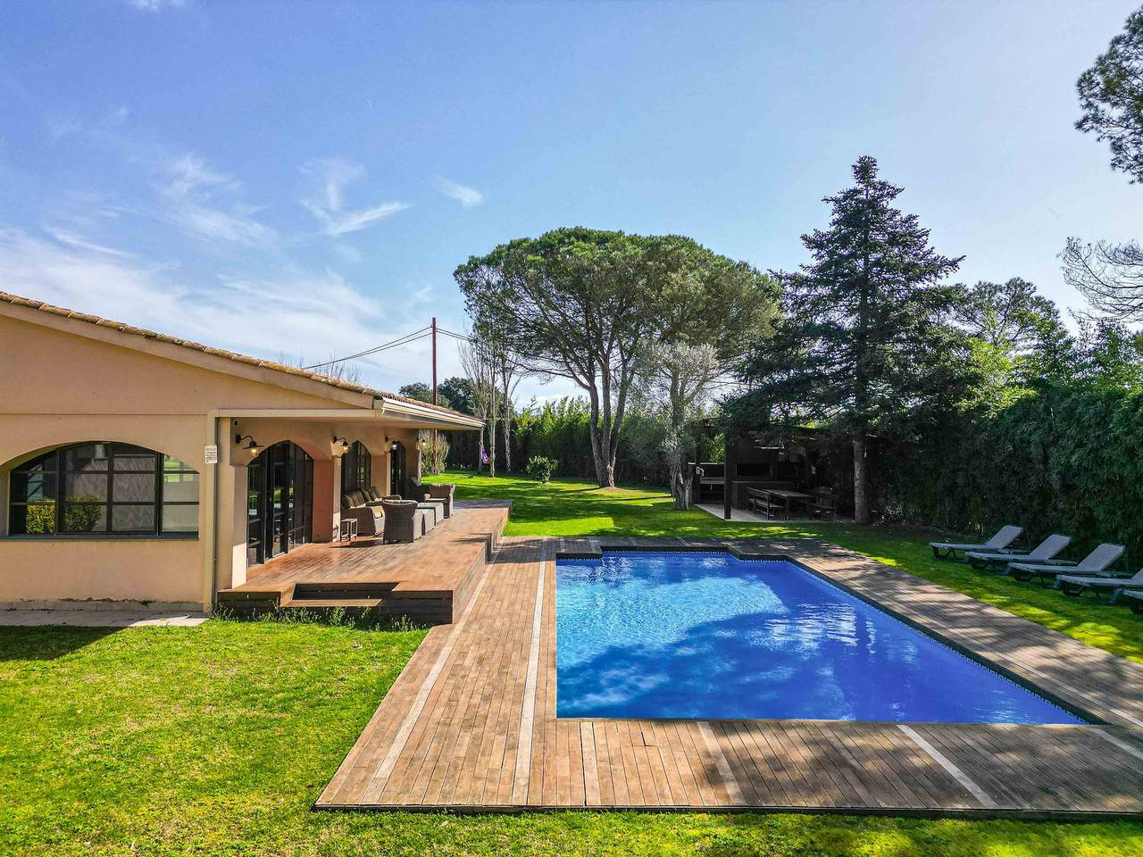 Villa Can Estrelles in Massanet de la Selva, Costa Brava