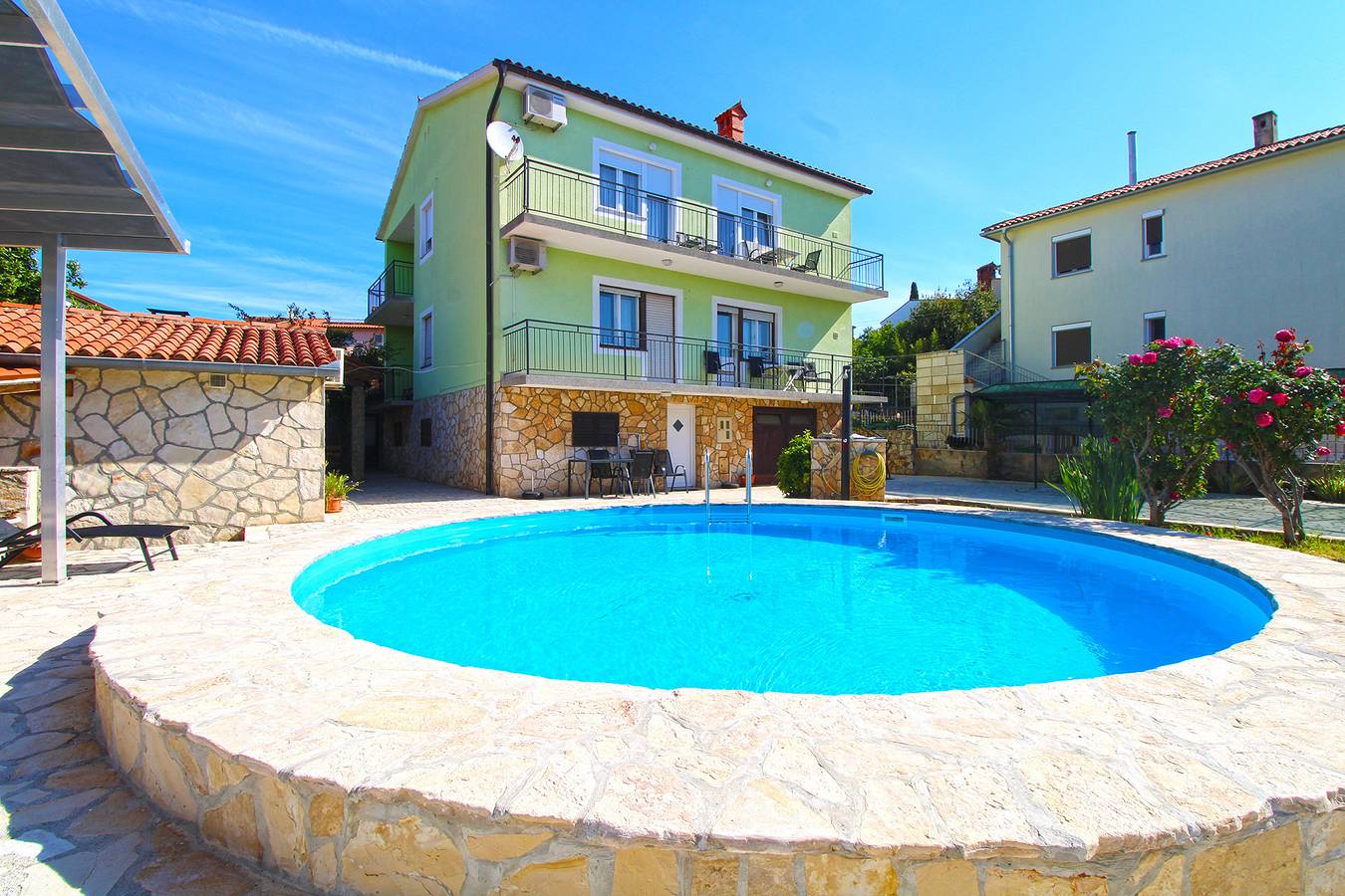 Apartamento entero, Apartamento de vacaciones para 4 personas con terraza in Pula-Medulin, Pula