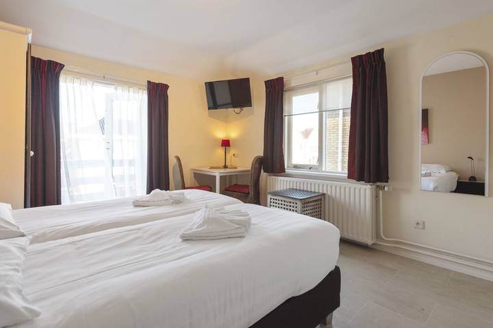 Zimmer für 2 Personen, mit Balkon, mit Haustier in Zandvoort