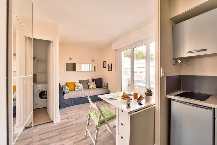 Entire apartment, Joli Studio, Neuf, Calme & Lumineux -Bail Mobilité in 13th Arrondissement, Paris