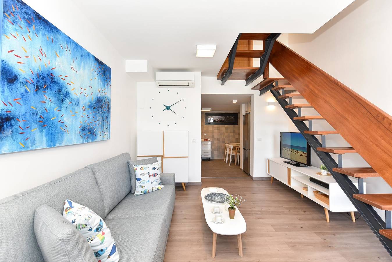 Feriehus for 4 personer med terrasse in Playa de Puerto Rico, Gran Canaria syd