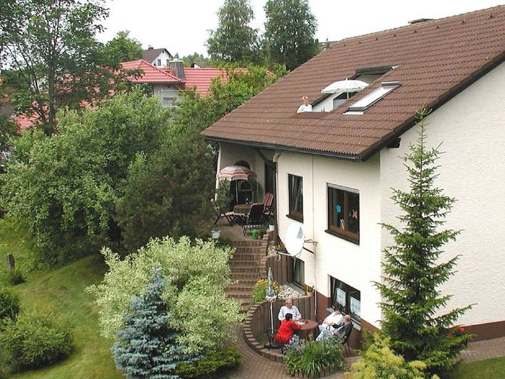 Ferienwohnung für 4 Personen, mit Balkon/Terrasse und Terrasse sowie Garten im Fichtelgebirge - 3