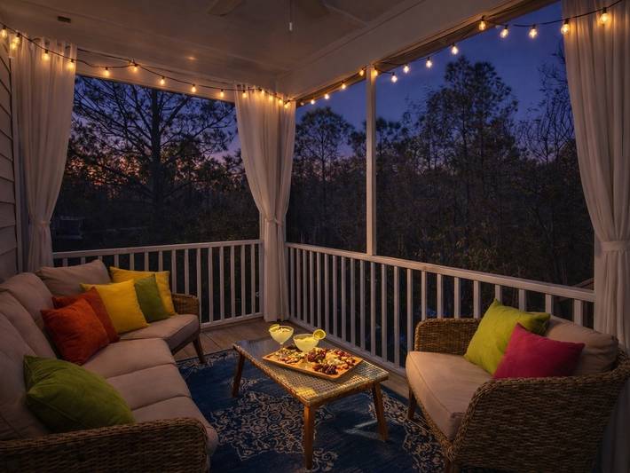 Holiday home for 10 people, with ocean view and view as well as garden and lake view, with pets - 1