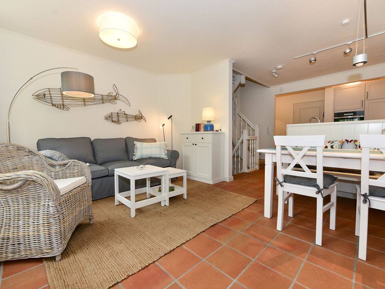 Ganze Ferienwohnung, Farnweg 7 (Haus Süd, Mittelhaus) - Farnweg 7 (Haus Süd, Mittelhaus) in Wyk auf Föhr (Stadt), Wyk auf Föhr