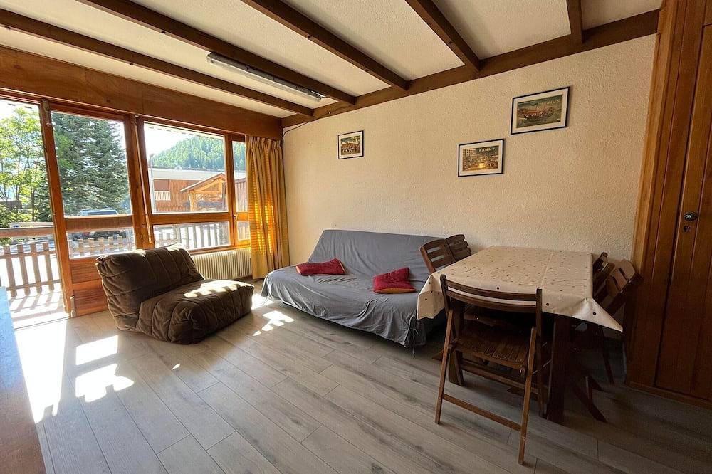 Ganze Wohnung, Helles Studio für 4 in Pra Loup 1600, nahe Shuttle in Pra-Loup, Uvernet-Fours