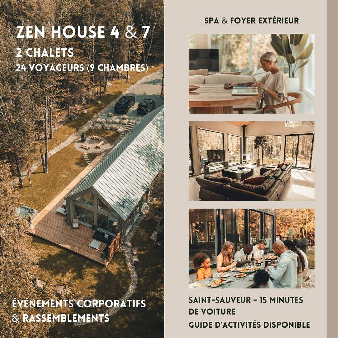 Two Zen Houses - Villas and Spas in Morin Heights