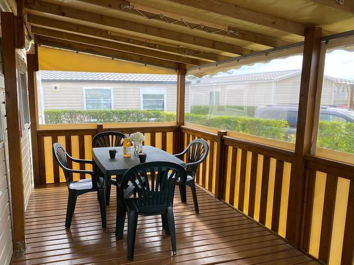 Mobil home pour 4 personnes, avec piscine à Quend - 3