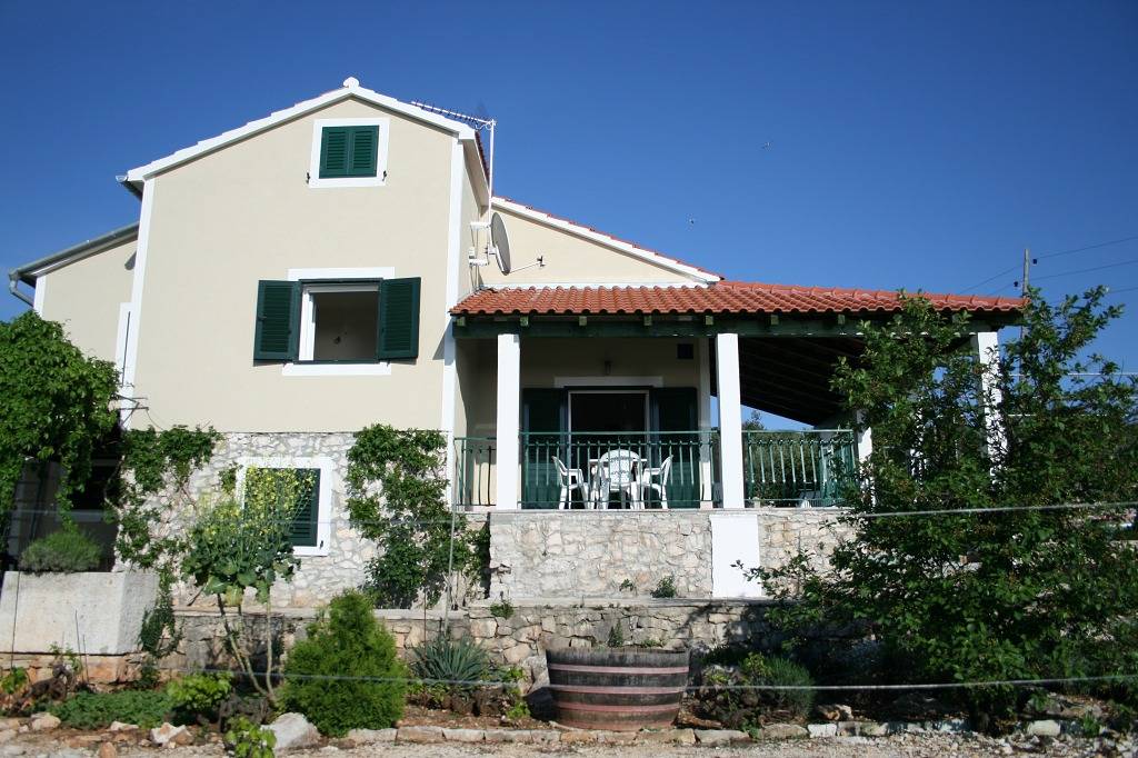 Ferienhaus in Primošten mit Meerblick, Terrasse, Klimaanlage, W-Lan (54-1) in Primošten, Šibenik-Knin