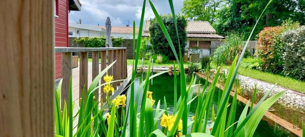 Maison d’hôte pour 10 personnes, avec terrasse ainsi que piscine et jardin, animaux acceptés à Gujan-Mestras - 2