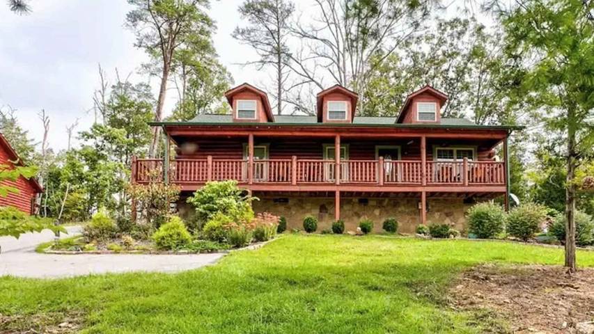 Cabaña para 7 personas, con terraza en Tennessee