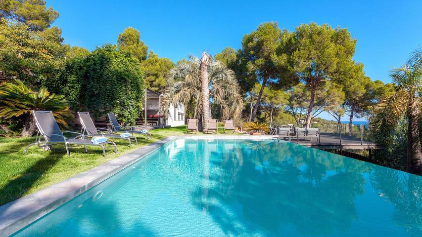 Villa pour 8 personnes, avec jardin et terrasse à Tamariu - 3