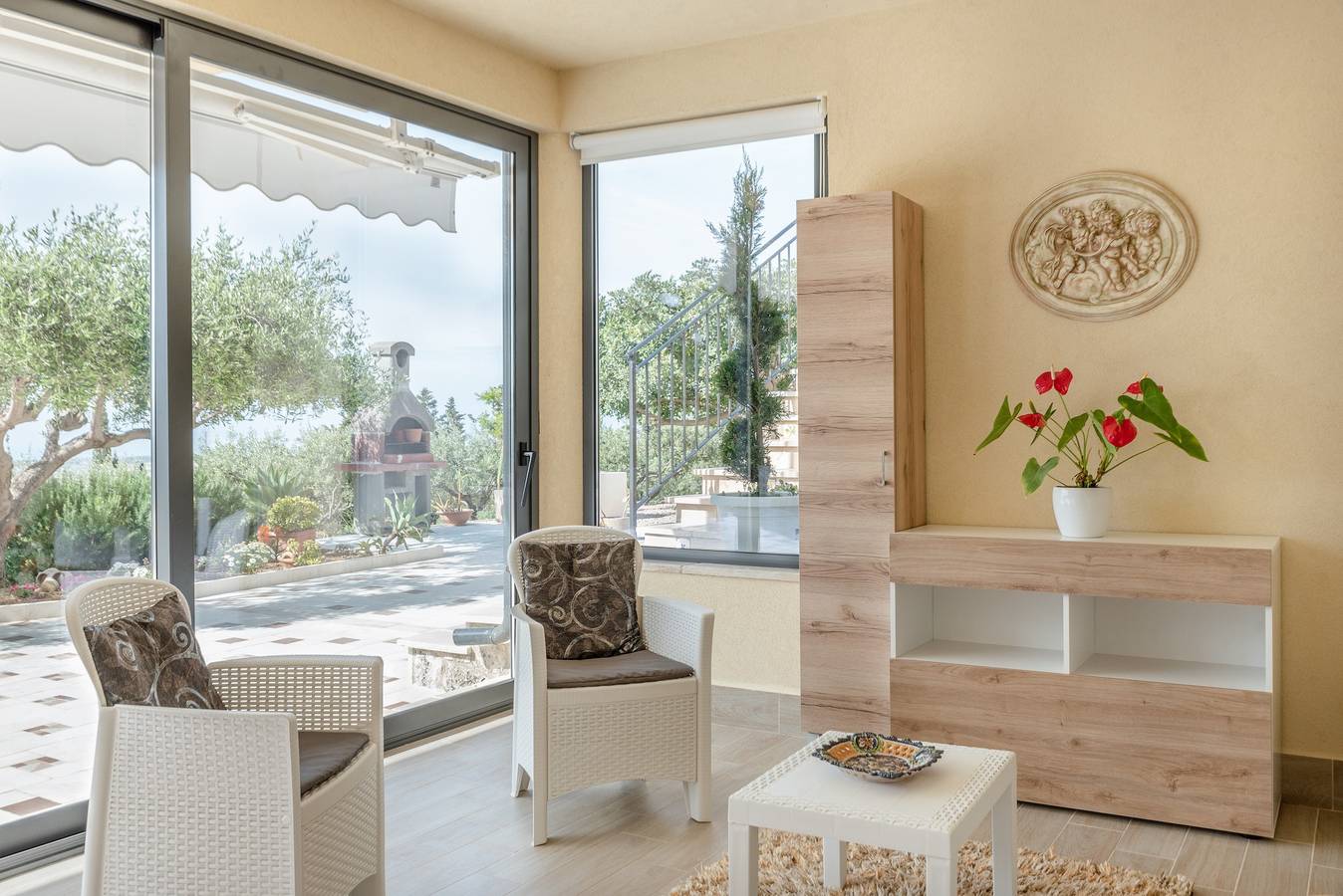 Villa 'Simona Con Giardino' con vista mare, Wi-Fi e aria condizionata in Favara, Provincia di Agrigento