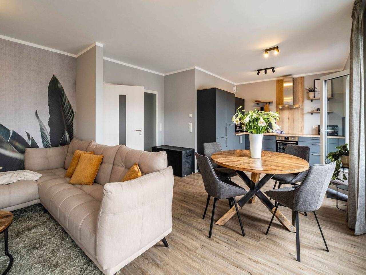 Ganze Ferienwohnung, Haus Sturmkieker - Ankommen. Aufatmen. Ausblick genießen – Ihr Penthousetraum am Büsumer Hafen in Hafen Büsum, Büsum