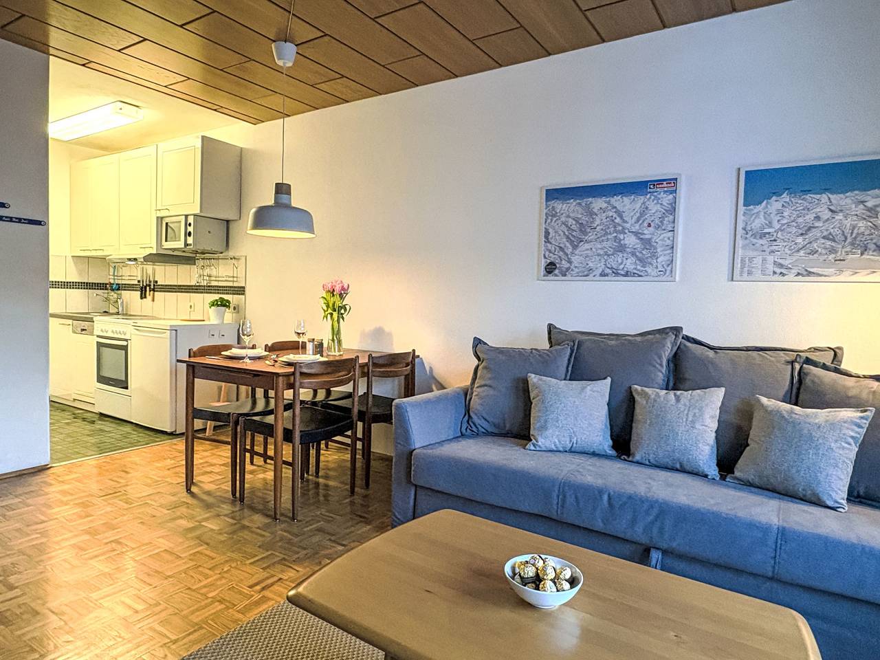 Ganze Wohnung, Kirchenblick in Saalbach, Saalbach-Hinterglemm