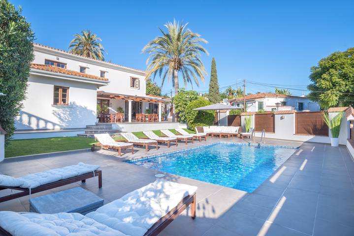 Villa pour 10 personnes, avec Balcon et Jardin à Puerto Banús
