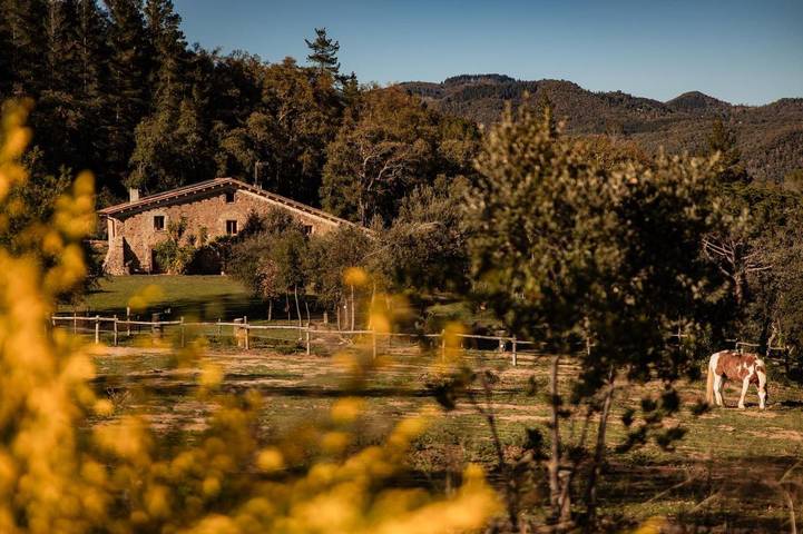 Gîte pour 4 personnes, avec piscine ainsi que balcon et vue à Arbúcies - 4