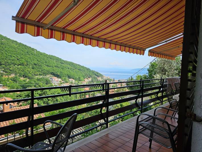 Ferienwohnung für 8 Personen, mit Balkon/Terrasse, mit Haustier in Moscenicka Draga