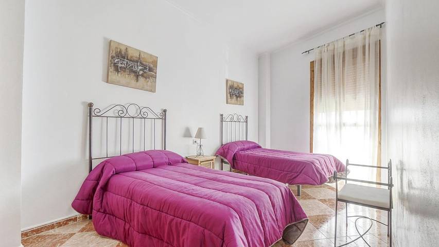 Gîte pour 6 personnes, avec terrasse à Villanueva de San Juan