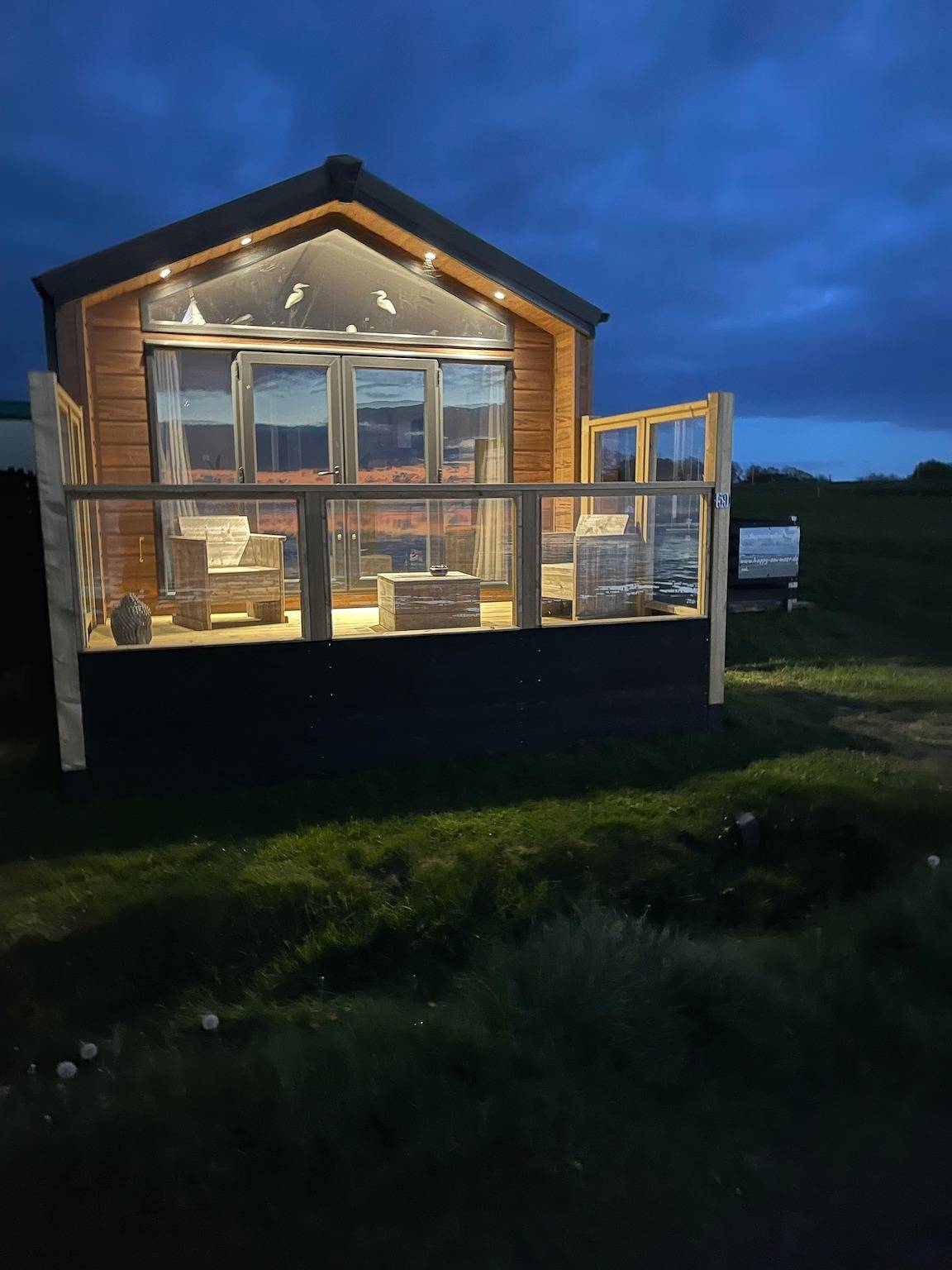 Traumlage Nr. 59 5 Meter direkt am Wattenmeer erste Reihe Luxus Chalet  unendliche Weite, eingebettet in der Natur in Wieringen, Ijsselmeer