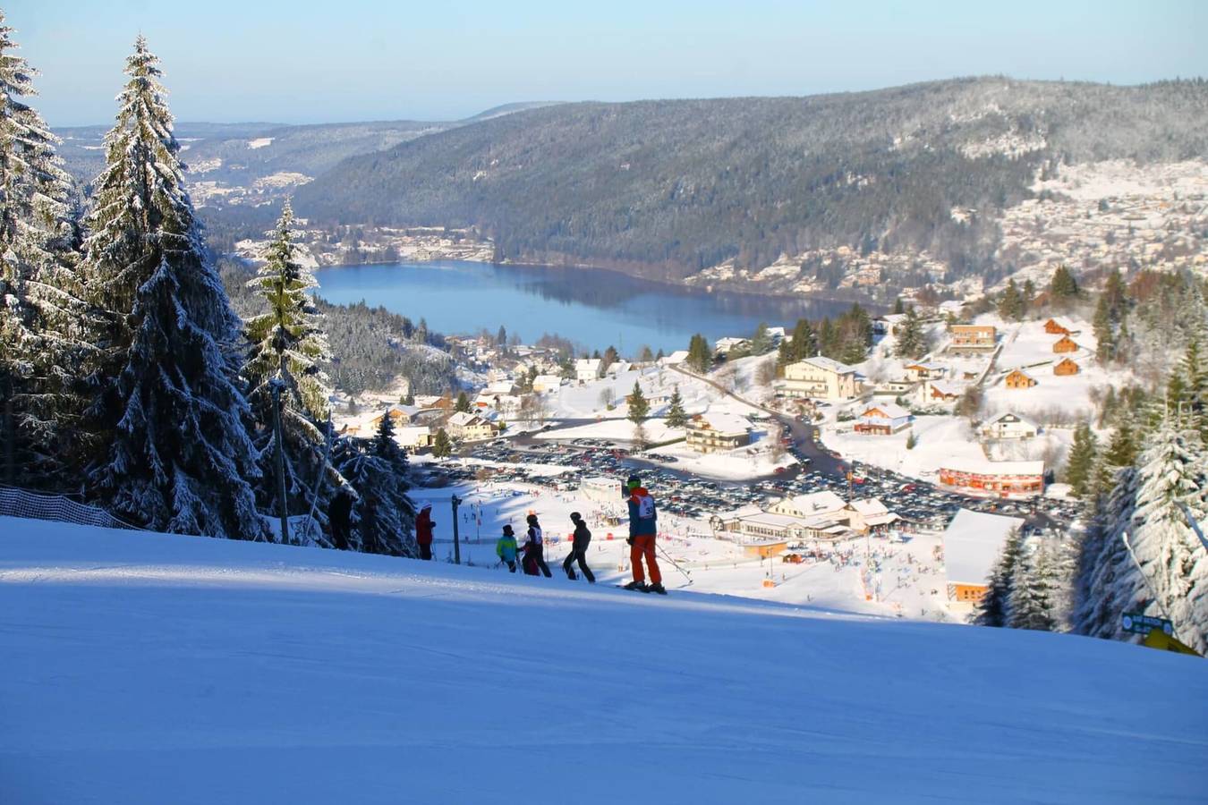 Apartamento entero, Duplex apartment facing the lake of Gérardmer in Lago di Gérardmer, Gérardmer