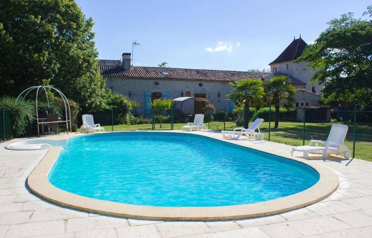 Maison de vacances pour 13 personnes, avec piscine