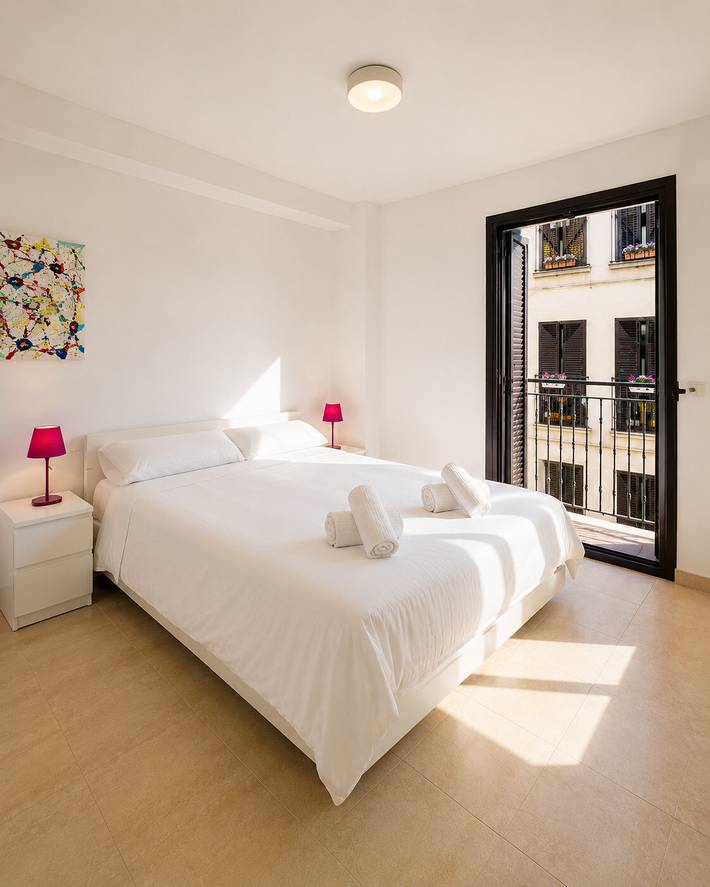 Apartamento entero, Apartamento de vacaciones para 4 personas con balcón in Platja de Sant Sebastià (Sitges), Sitges