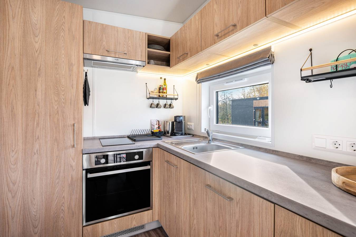 Vakantiehuis 'Tiny-Haus Nr 16' met Uitzicht op de Bergen, Wi-Fi en Airconditioning, foto 7
