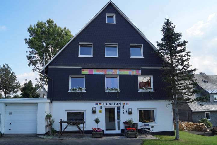 Pension für 3 Personen, mit Terrasse