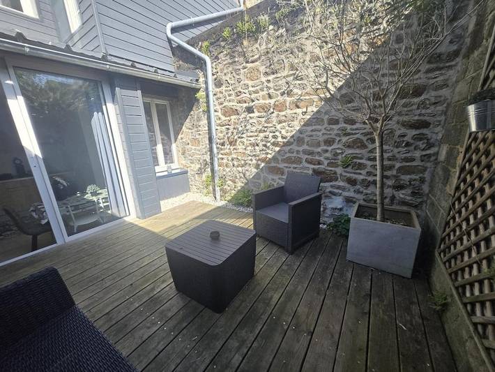 Gîte pour 4 personnes, avec terrasse, animaux acceptés à Ernée