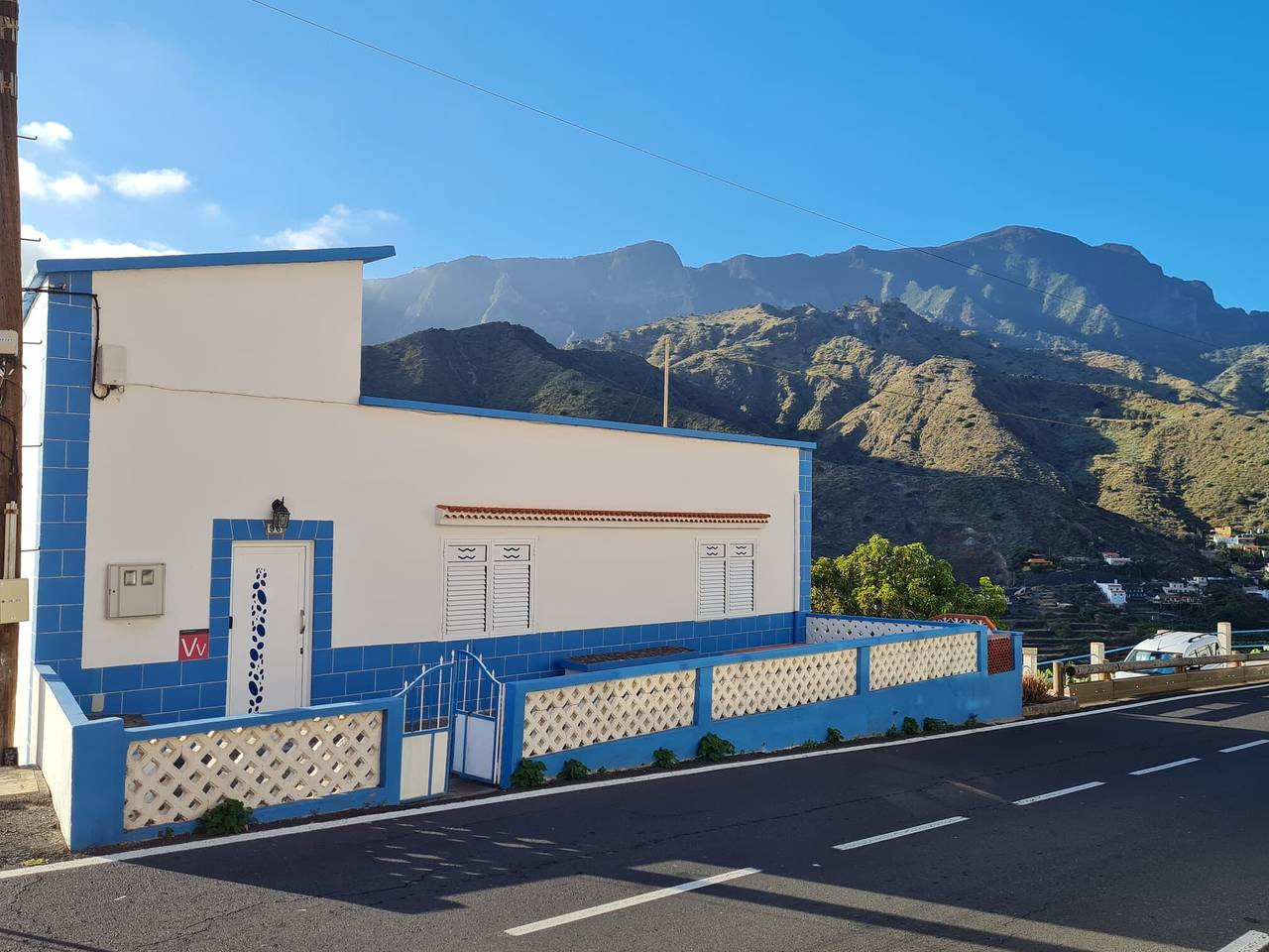 Vacation Home 'Hermigua Teide & Ocean View' with Balcony and Wi-Fi in Santa Catalina, Hermigua
