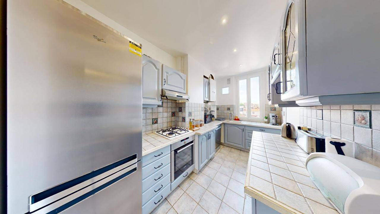 Appartement entier, Appartement Familial - Saint-Lazare à moins de 15 min in Bois-Colombes, Hauts-de-Seine
