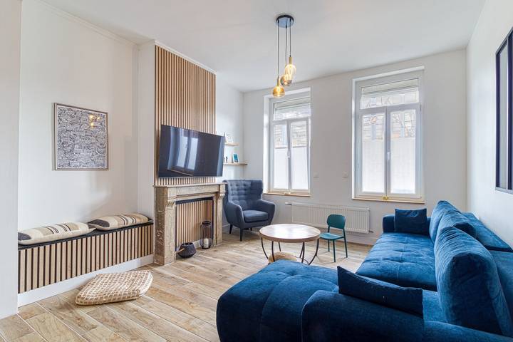 Ferienhaus für 7 Personen, mit Terrasse und Garten in Calais