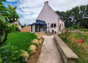 Chambre d’hôte pour 2 personnes, avec jardin à Saint-Coulomb