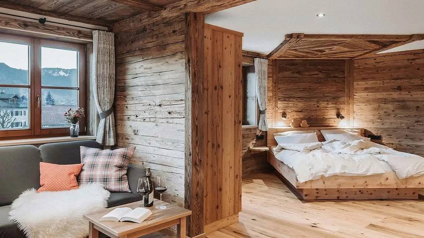 Hütte für 2 Personen, mit Balkon und Sauna in Burgberg im Allgäu