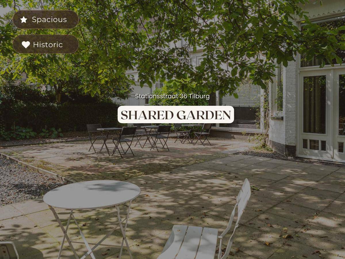 Ganze Wohnung, Garden View Apartment in Historic City Villa in Tilburg, Nordbrabant