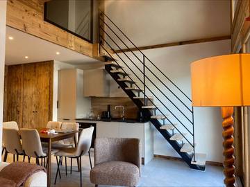Cottage pour 6 personnes, avec balcon et balcon/terrasse, animaux acceptés dans La Toussuire