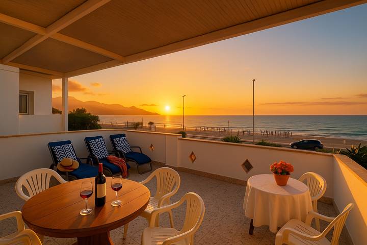 Appartement de vacances pour 6 personnes, avec balcon et jardin - 1
