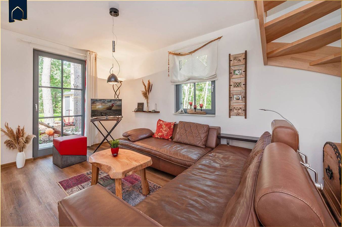 Ferienhaus auf Usedom im Fischerdorf im Grünen – mit Sauna & großem Garten in Zirchow, Usedom