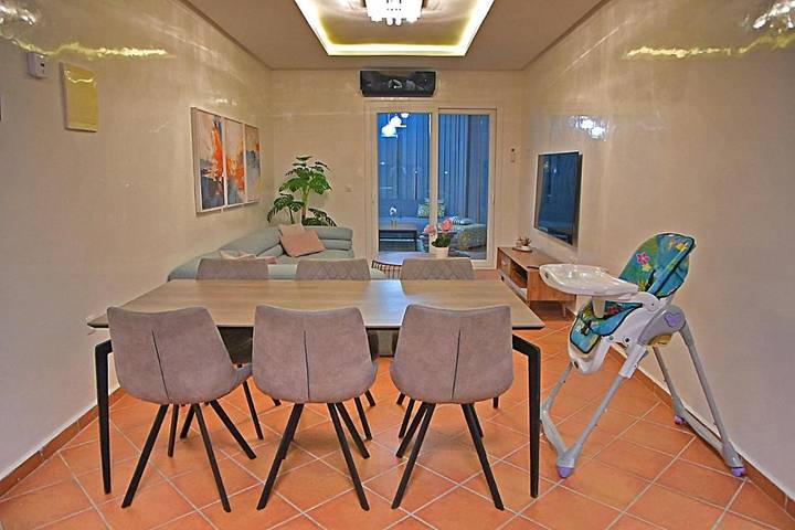 Gîte pour 6 personnes, avec piscine et jardin ainsi que bassin pour enfant et vue à M'diq - 2