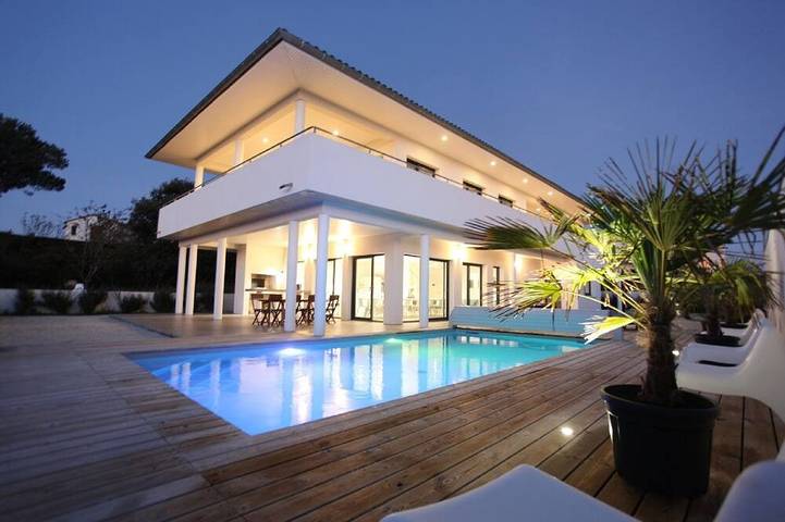Villa pour 17 personnes, avec Balcon ainsi que Terrasse et Jardin à Vaux-sur-Mer