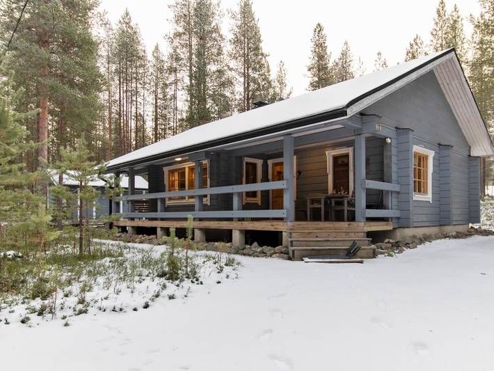 Log cabin for 5 people in Lapland